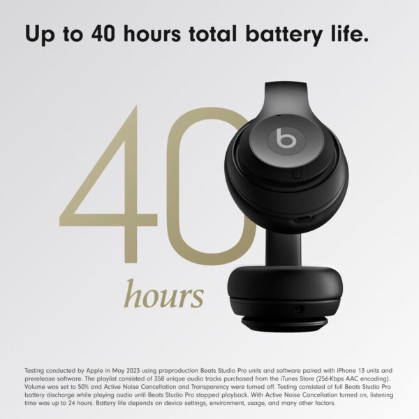 Wireless Bluetooth Noise Cancelling Headphones - Image 3