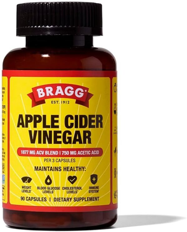 Apple Cider Vinegar Capsules with Vitamin D and Zinc